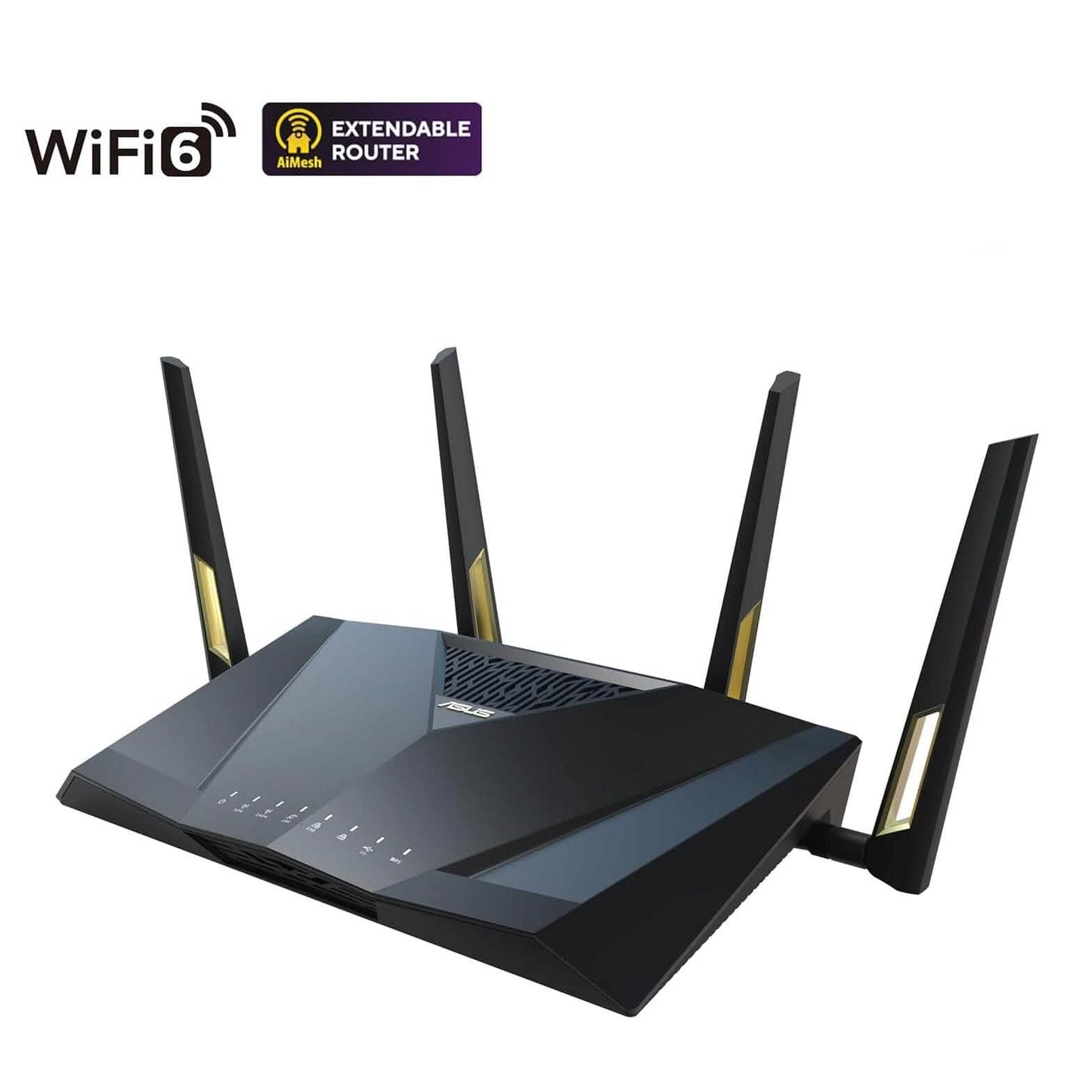 ASUS RT-AX88U Pro (AX6000) Dual-Band WiFi 6 Gaming Router (Erweiterbar) (Generalüberholt)