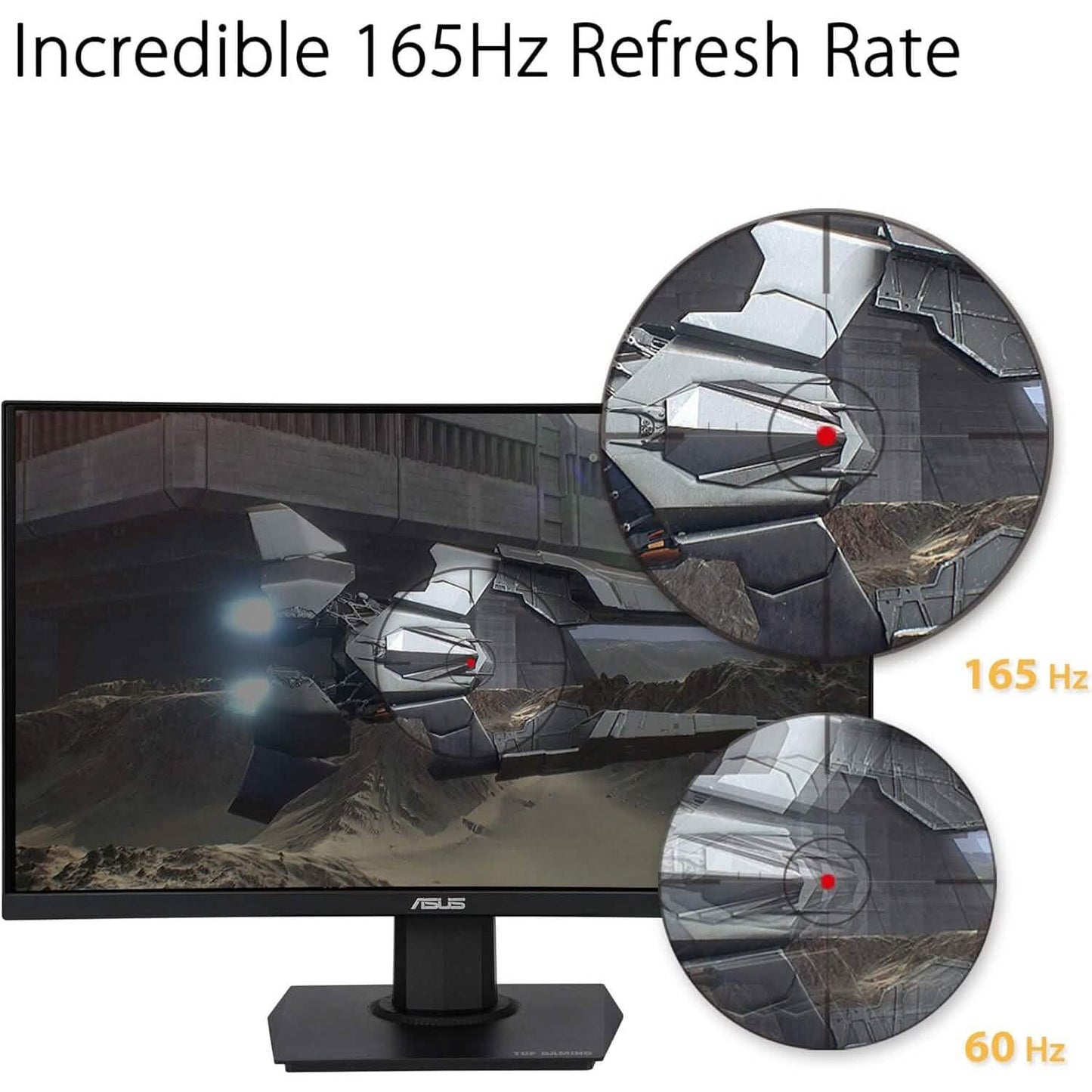 ASUS TUF Gaming 23.6" 1080P Curved Monitor (VG24VQE) (Generalüberholt)
