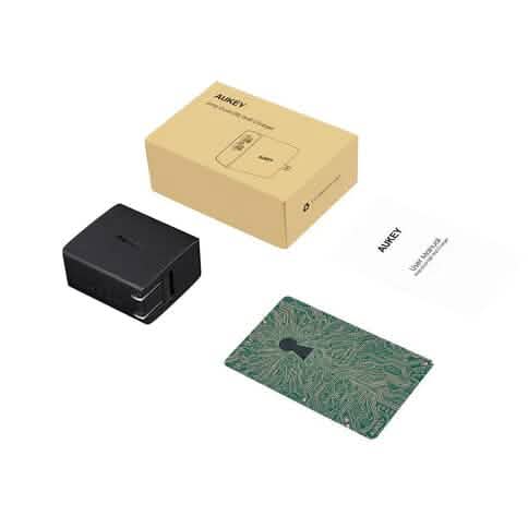 Aukey AMP Wandladegerät, Dual Port, 4,8A USB Ladegerät