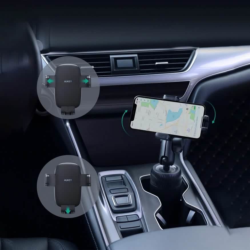 AUKEY KFZ Getränkehalter-Halterung für Mobiltelefone