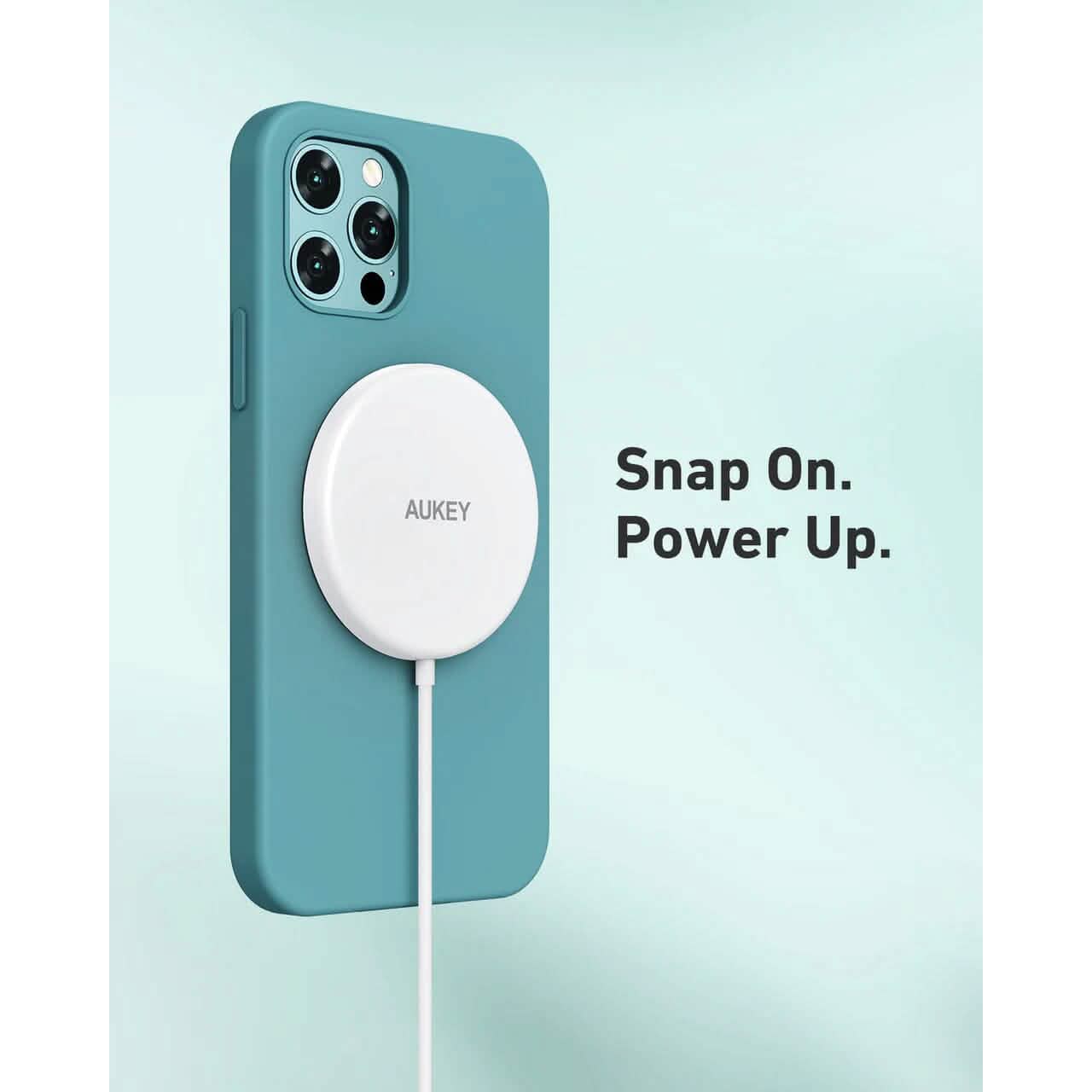 Aukey LC-A1 Aircore Kabelloses Ladegerät 15W Magnetisch Qi-Zertifiziert