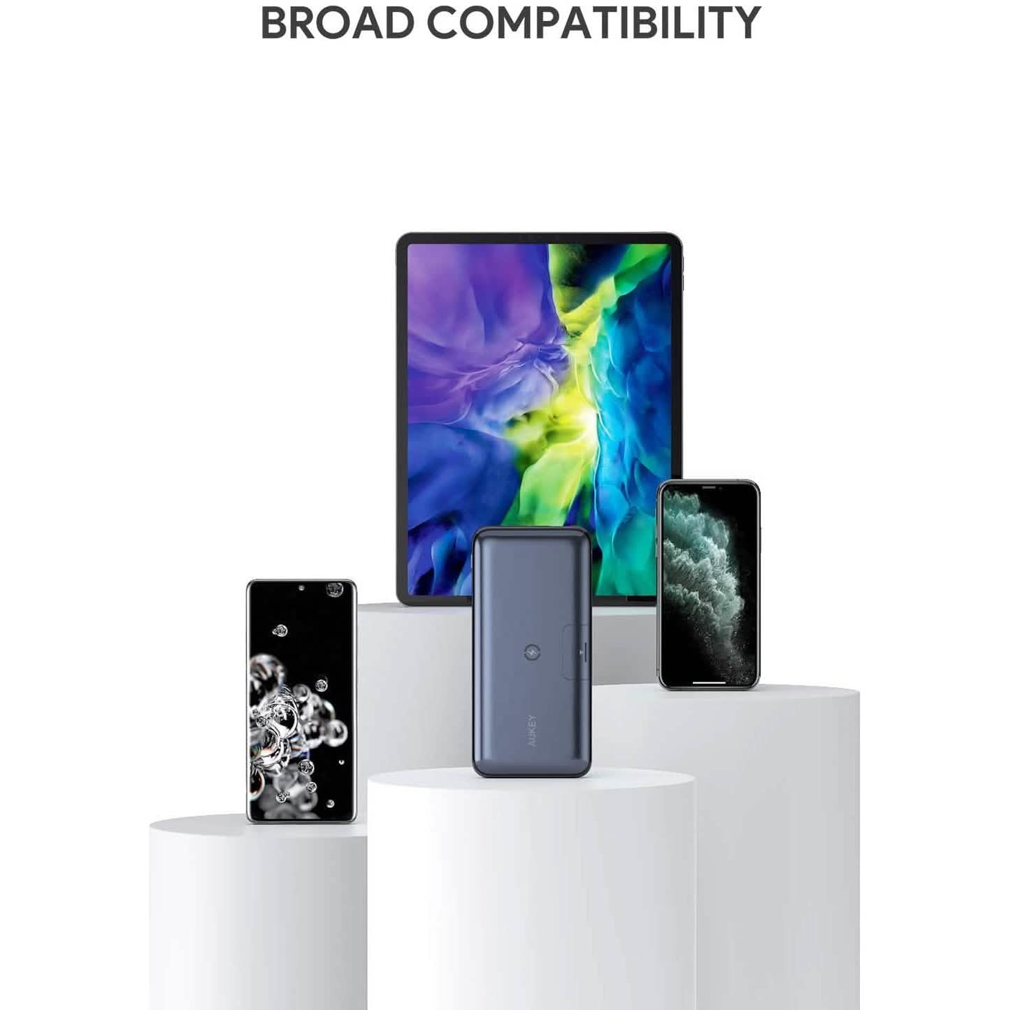 AUKEY PB-WL03 20000mAh Basix Pro Kabellose Powerbank