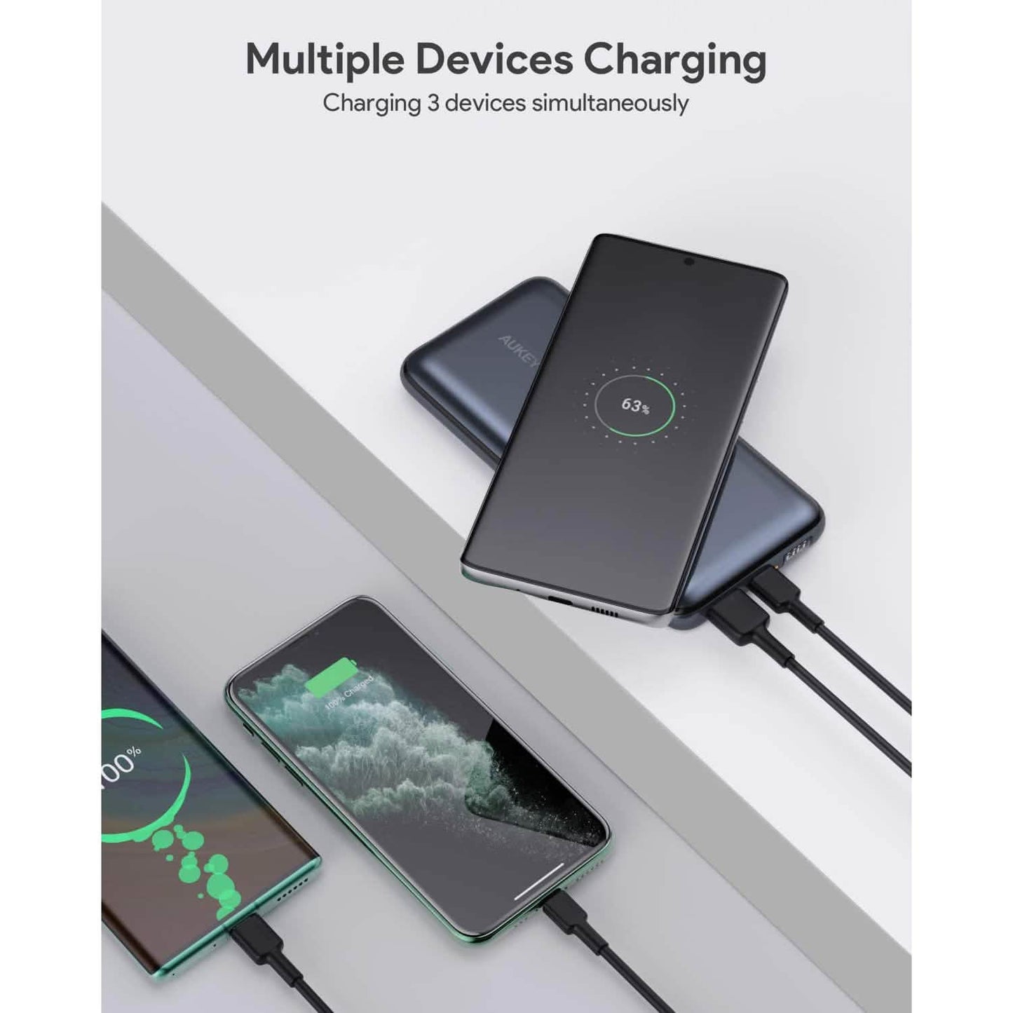 AUKEY PB-WL03 20000mAh Basix Pro Kabellose Powerbank