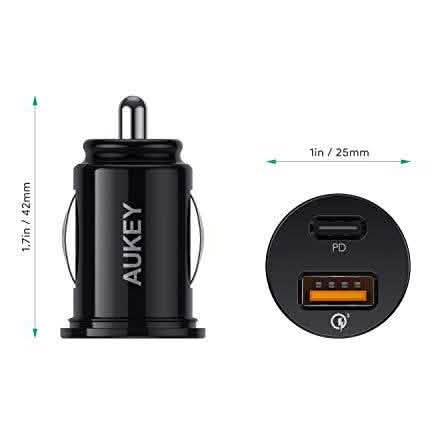 AUKEY USB C KFZ-Ladegerät