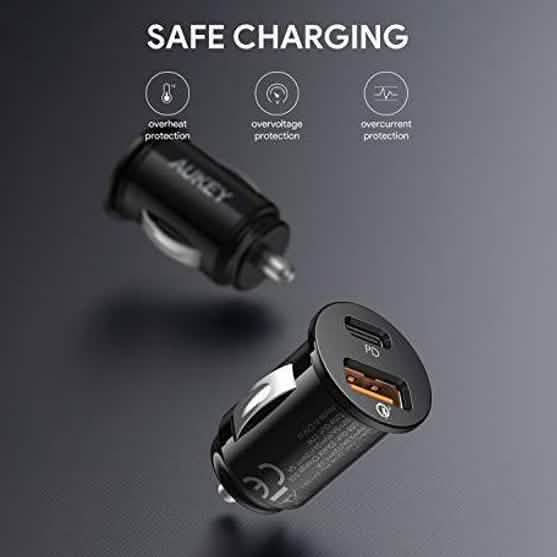 AUKEY USB C KFZ-Ladegerät