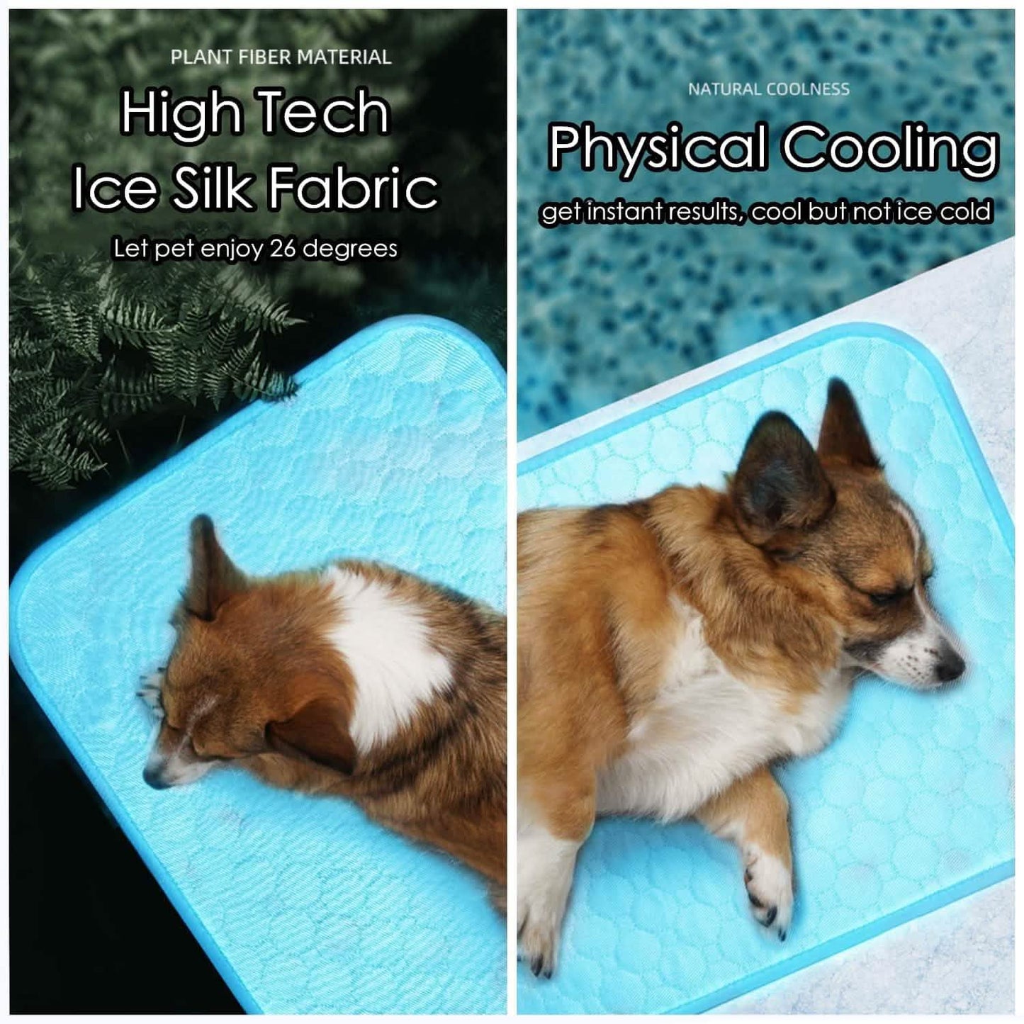 Automatische kühlende Hundematte Waschbare Haustierschlafdecke/-matte