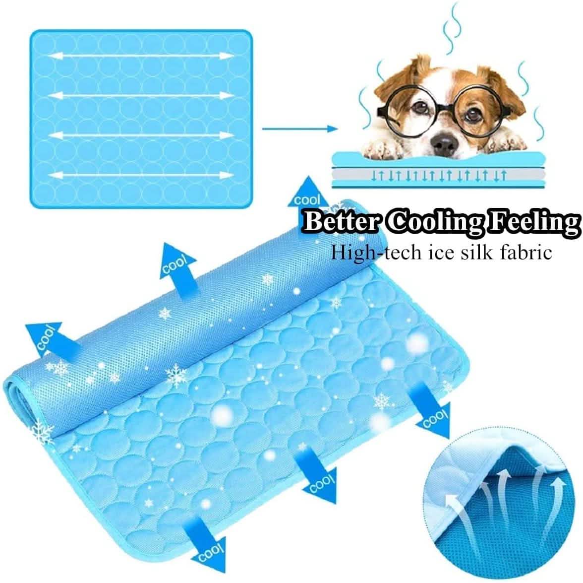 Automatische kühlende Hundematte Waschbare Haustierschlafdecke/-matte