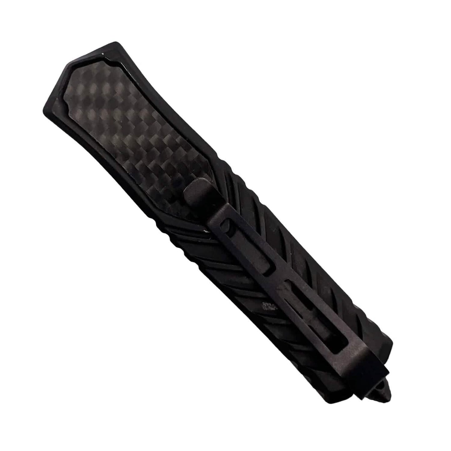 2er-Pack: OTF-Springmesser mit doppelseitiger Klinge