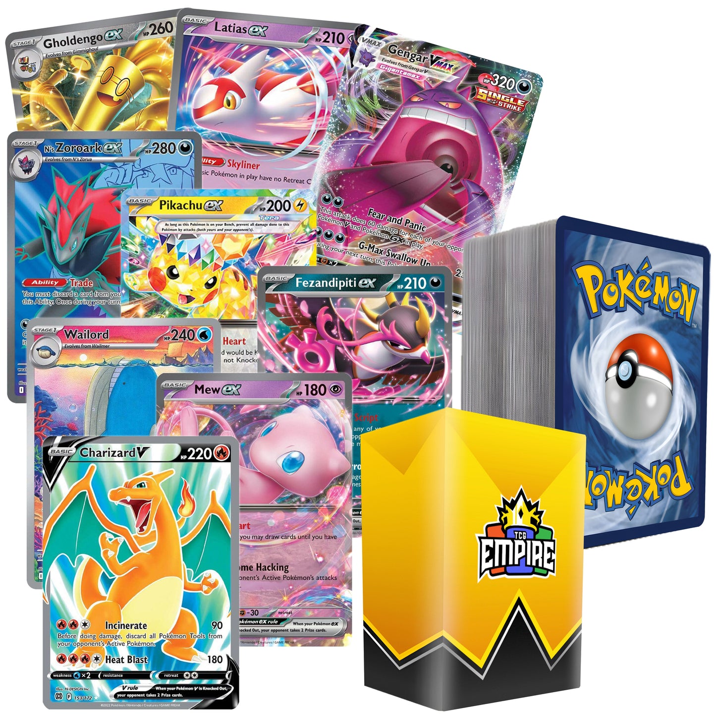 Pokémon Ultrarares Kampf-Bundle – garantiert über 100 Karten