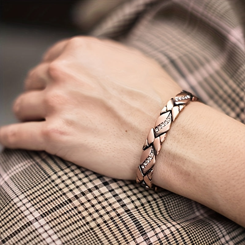 Magnetarmband zur Schmerzlinderung aus Kupfer für Damen und Herren