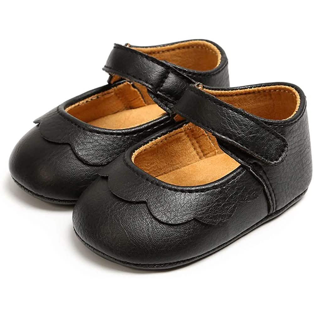 Baby Mädchen Mary Jane Ballerinas Rutschfeste Kleinkind Lauflernschuhe Prinzessin Festliche Schuhe