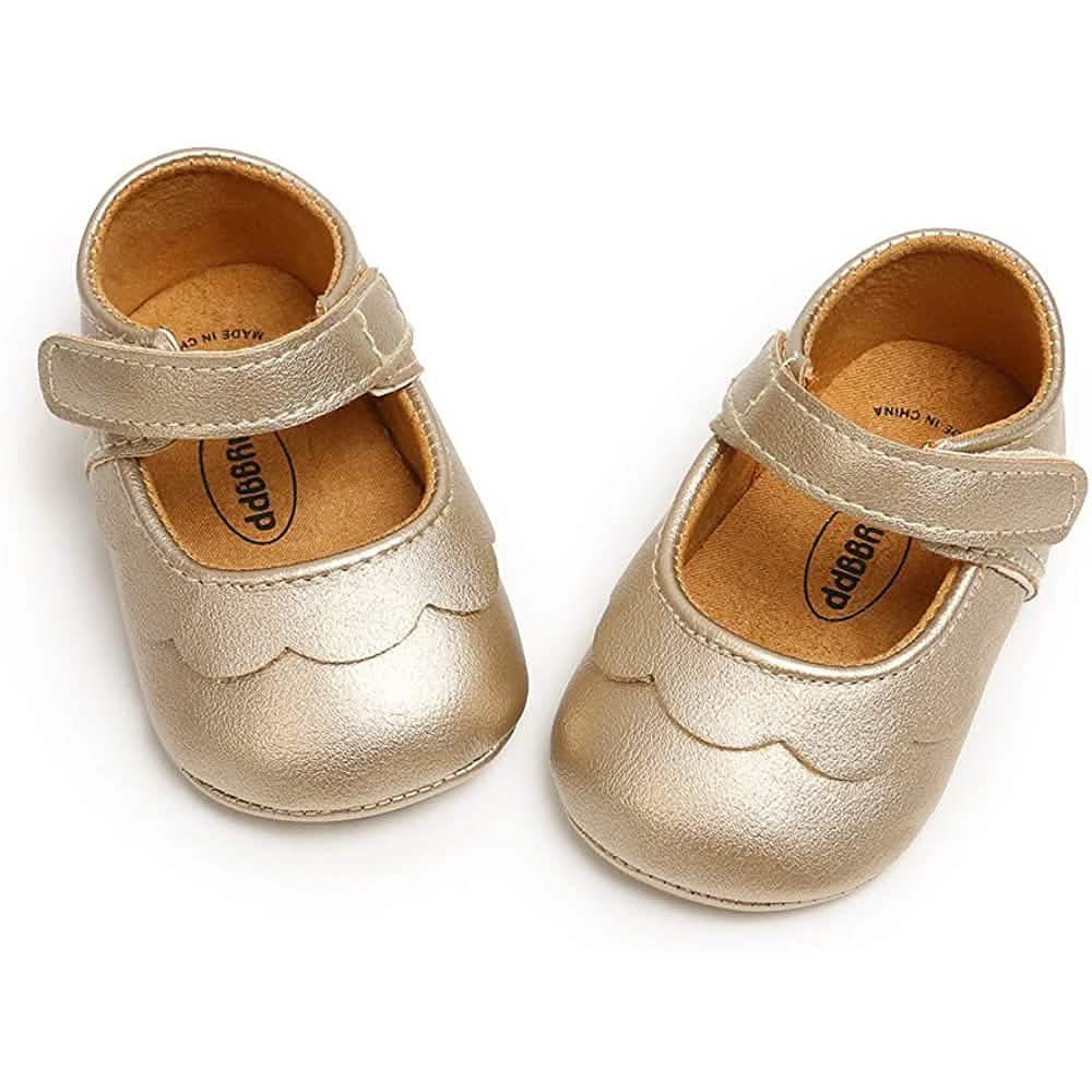 Baby Mädchen Mary Jane Ballerinas Rutschfeste Kleinkind Lauflernschuhe Prinzessin Festliche Schuhe