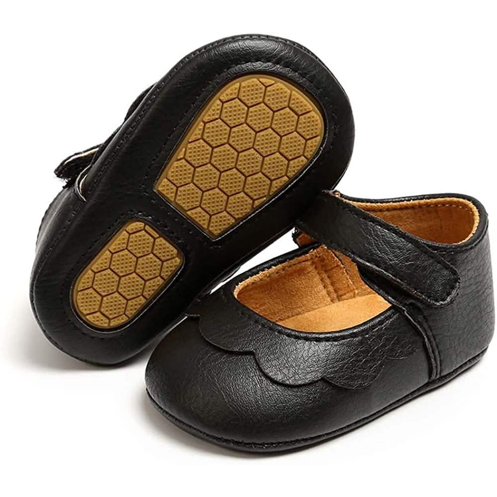 Baby Mädchen Mary Jane Ballerinas Rutschfeste Kleinkind Lauflernschuhe Prinzessin Festliche Schuhe