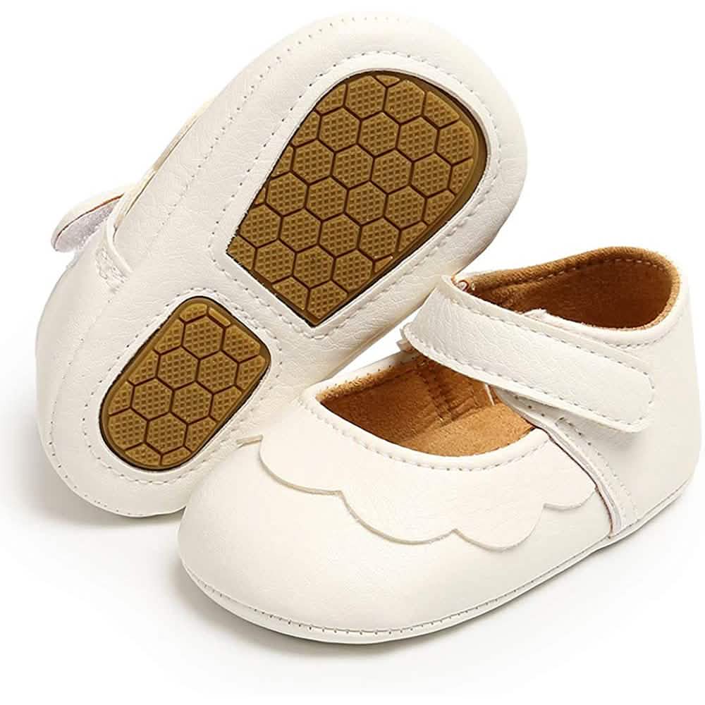 Baby Mädchen Mary Jane Ballerinas Rutschfeste Kleinkind Lauflernschuhe Prinzessin Festliche Schuhe