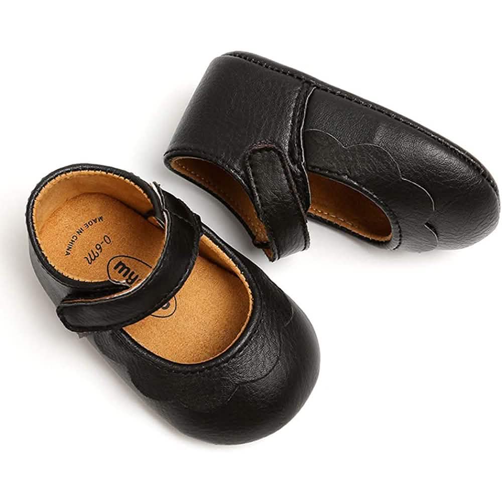 Baby Mädchen Mary Jane Ballerinas Rutschfeste Kleinkind Lauflernschuhe Prinzessin Festliche Schuhe