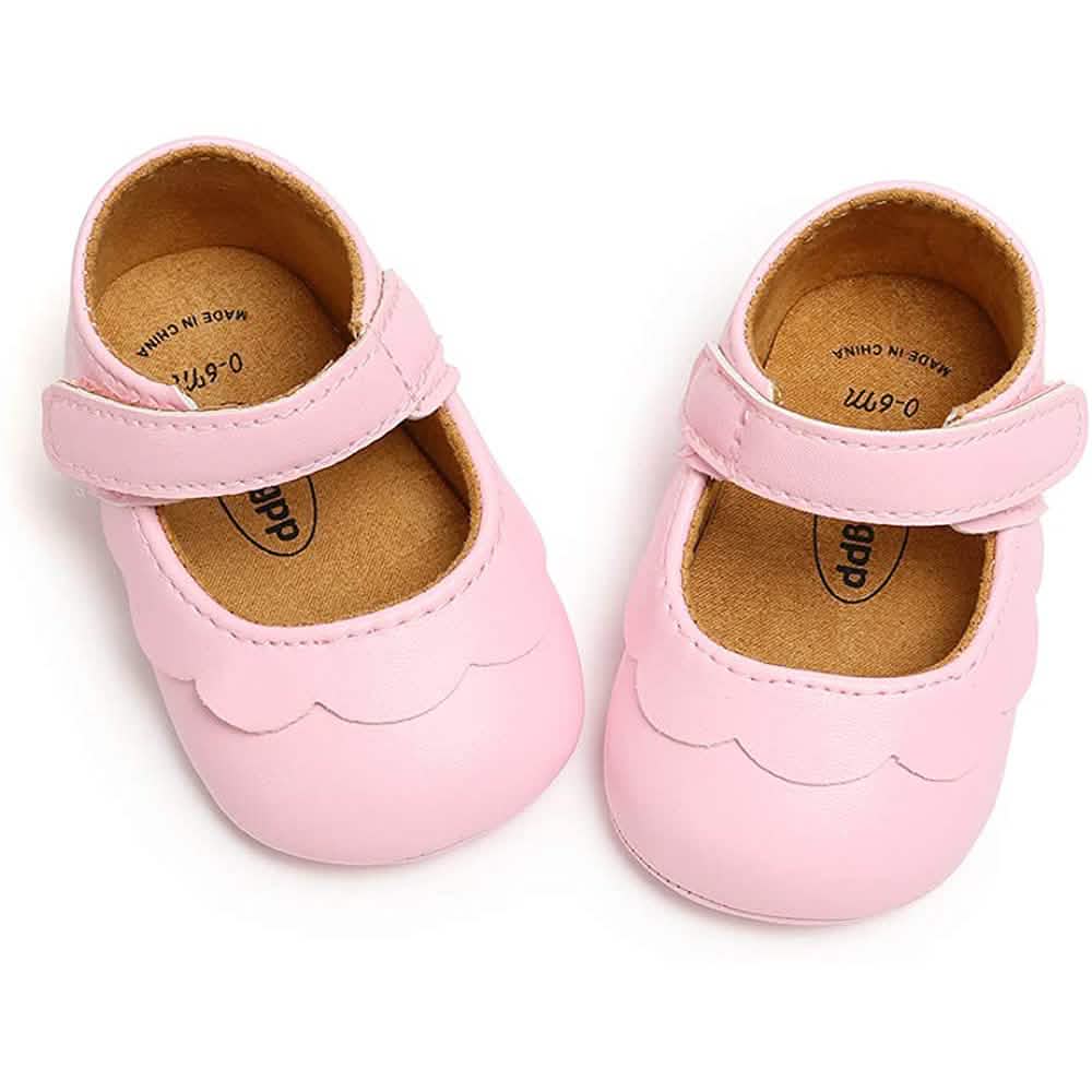 Baby Mädchen Mary Jane Ballerinas Rutschfeste Kleinkind Lauflernschuhe Prinzessin Festliche Schuhe