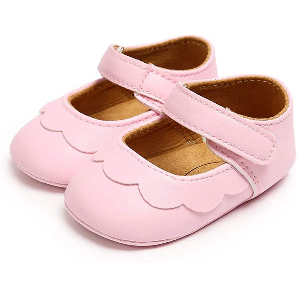 Baby Mädchen Mary Jane Ballerinas Rutschfeste Kleinkind Lauflernschuhe Prinzessin Festliche Schuhe