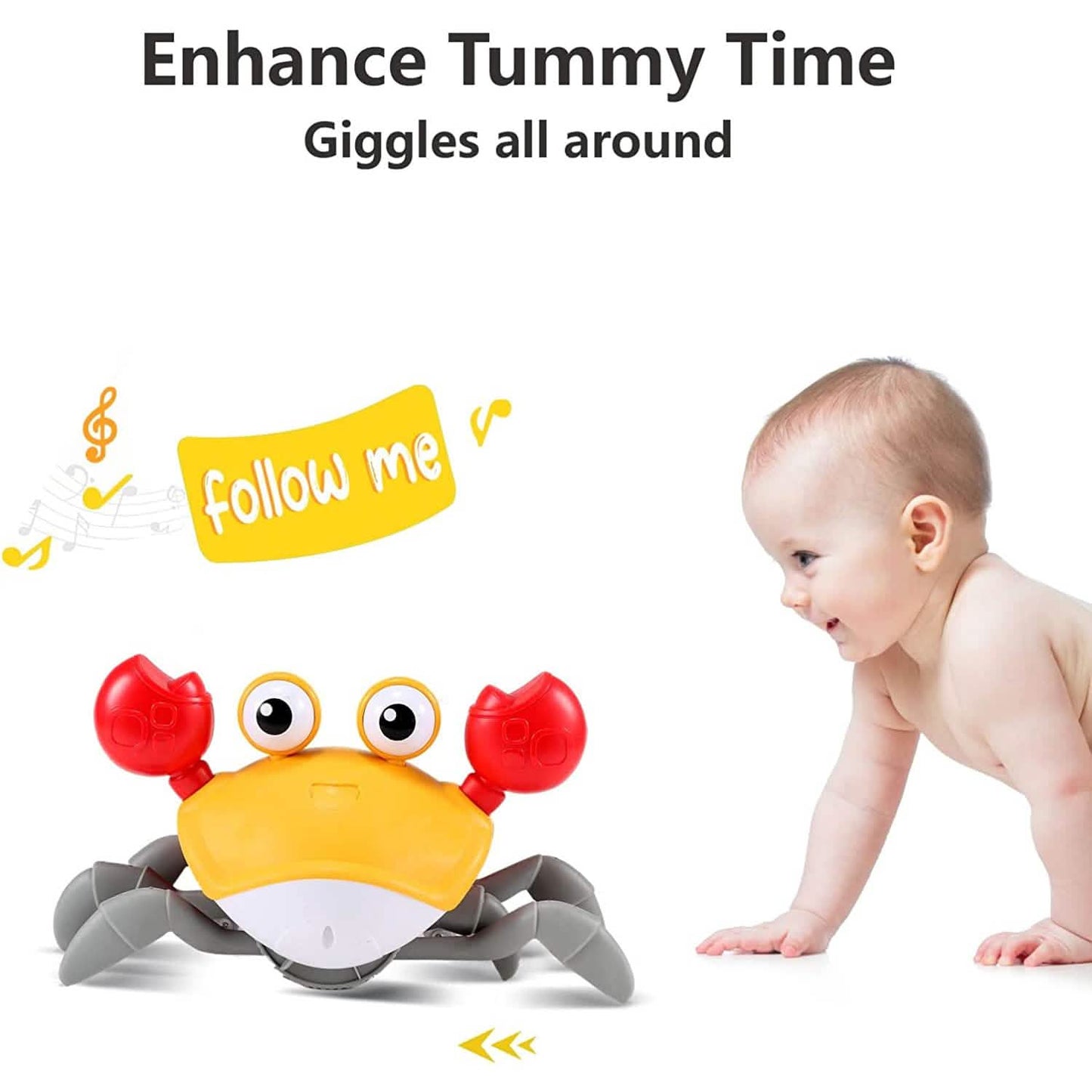 Baby-Spielzeug Krabbelkrebs für Säuglinge