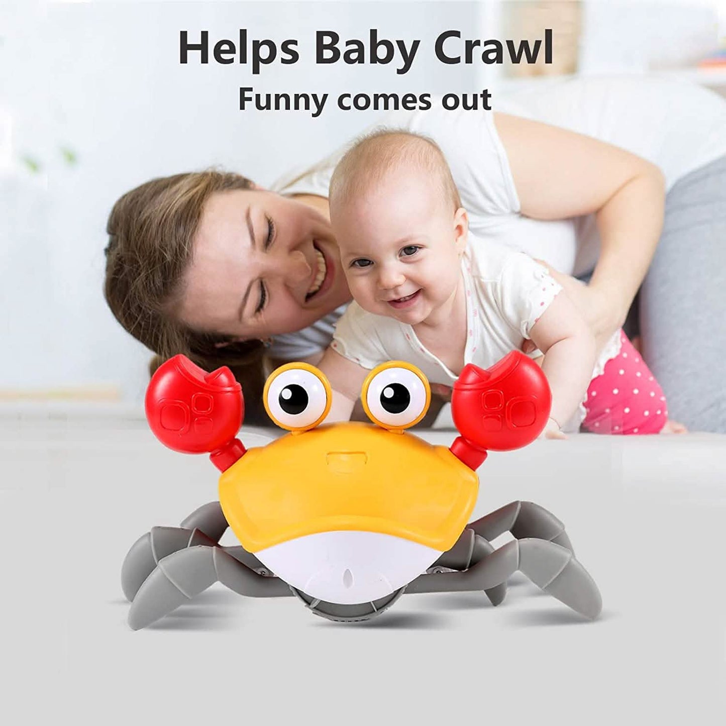 Baby-Spielzeug Krabbelkrebs für Säuglinge