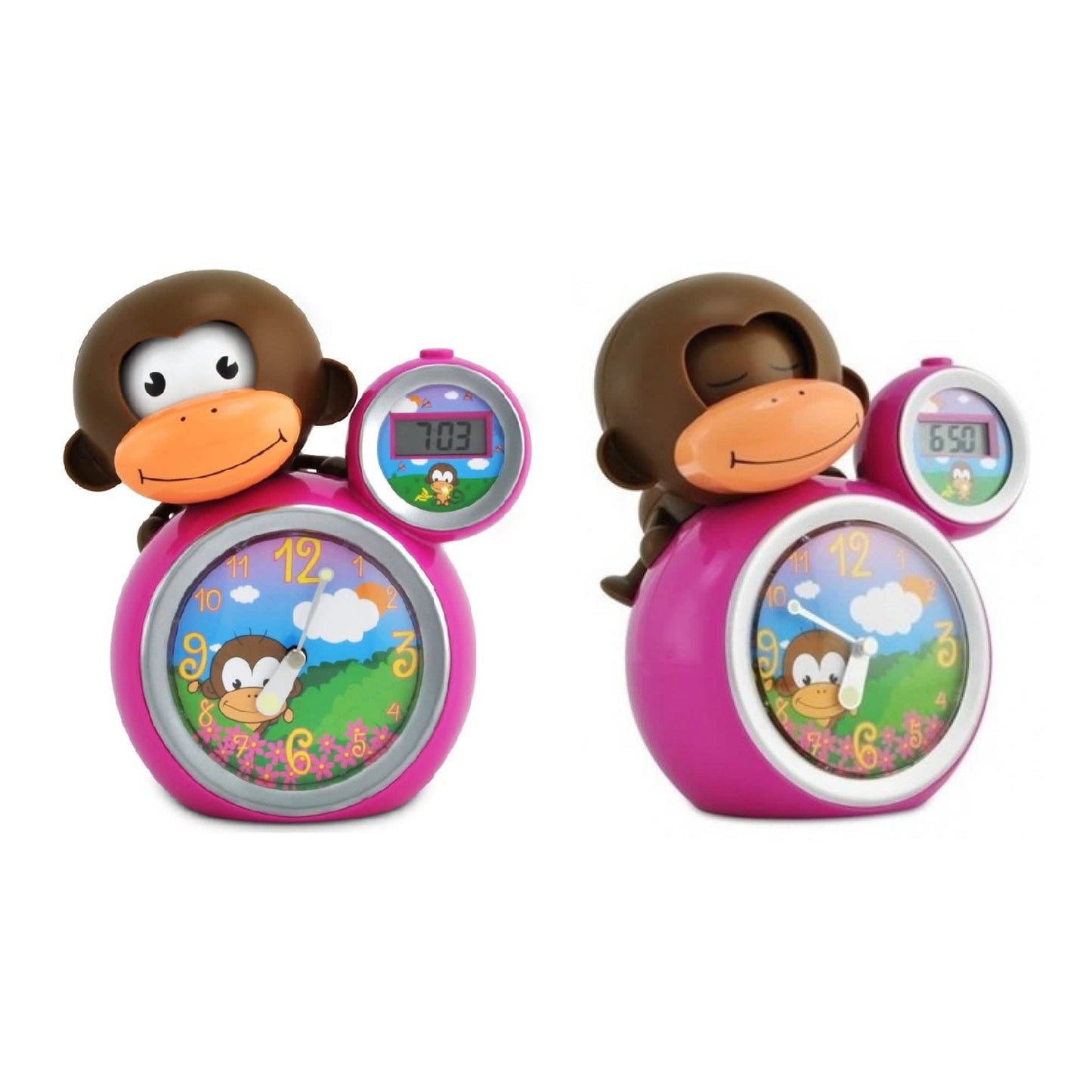 BabyZoo MoMo Monkey Schlaftrainer-Uhr