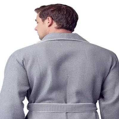 Hochwertiger Waffel-Bademantel für Herren
