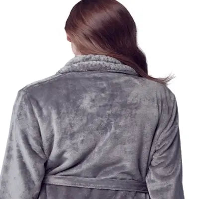Superweicher Plüschbademantel für Damen