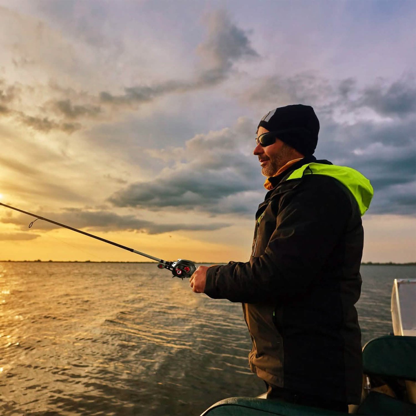 Baitcasting-Angelrolle Hohe Geschwindigkeit Große Wurfweite