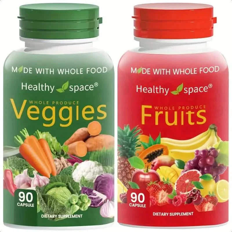 2er-Pack: Balance Of Nature Obst- & Gemüse-Nahrungsergänzungsmittel