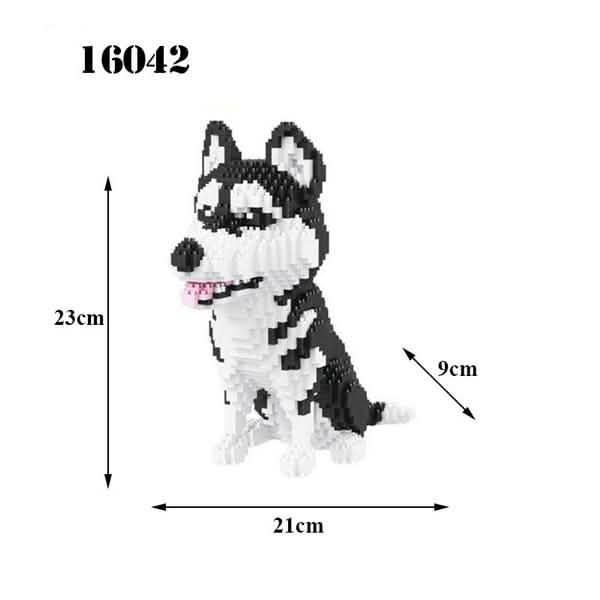 Balody Cartoon Hund Bausteine Pädagogisches Montagemodell-Set