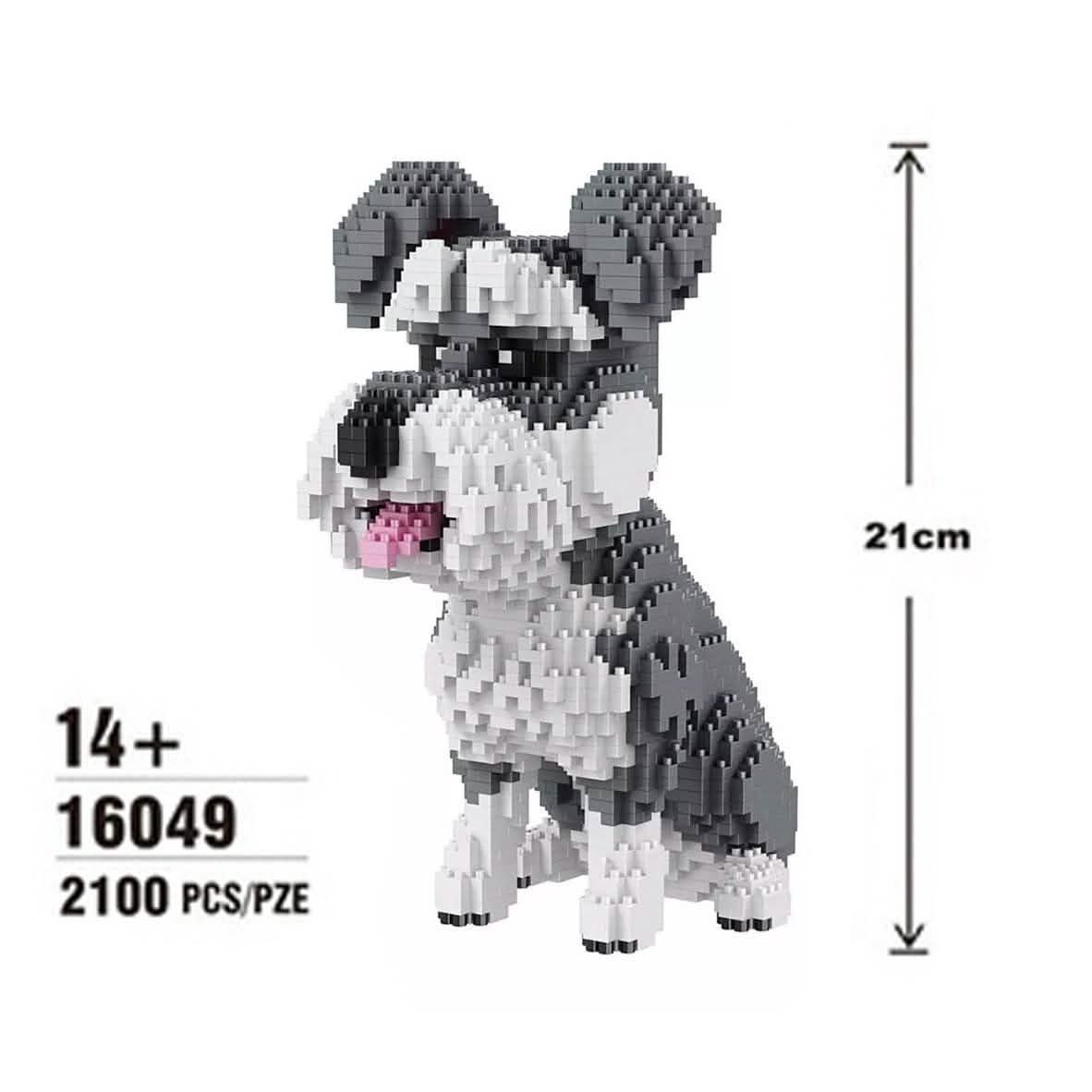 Balody Cartoon Hund Bausteine Pädagogisches Montagemodell-Set