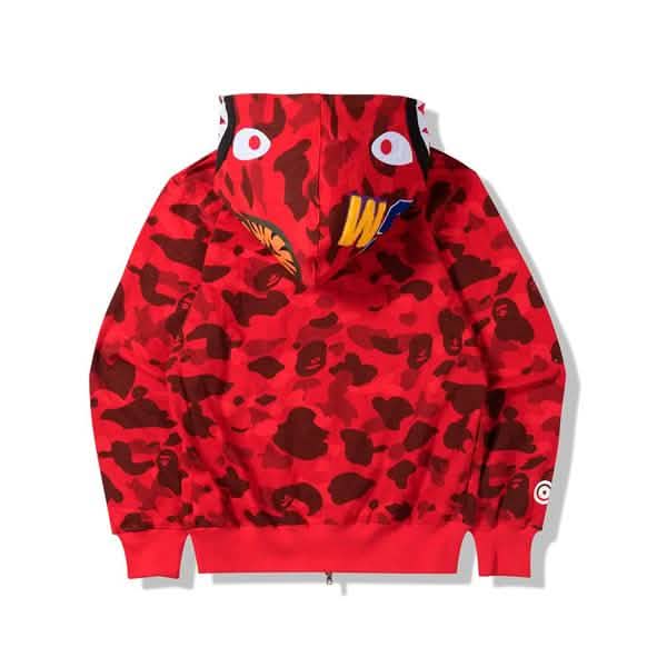 Tarn-Kapuzenjacke mit Reißverschluss, dünn, Hai-Jacke