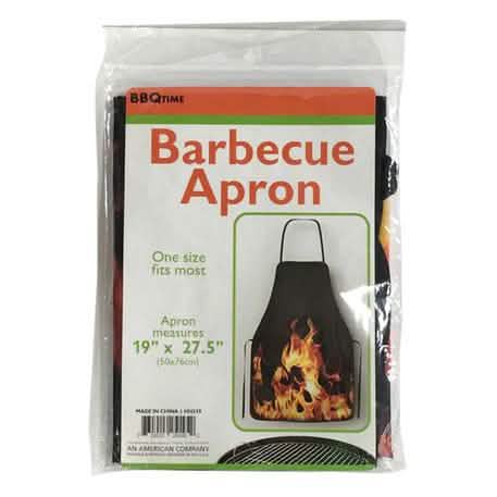 Grillschürze mit Flammendesign