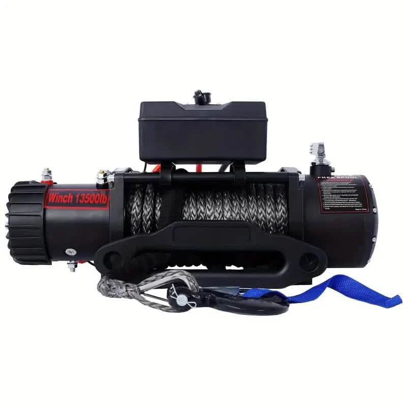 Elektrische Winde – 12V Gleichstrom für Abschleppwagen Offroad mit kabelloser Fernbedienung