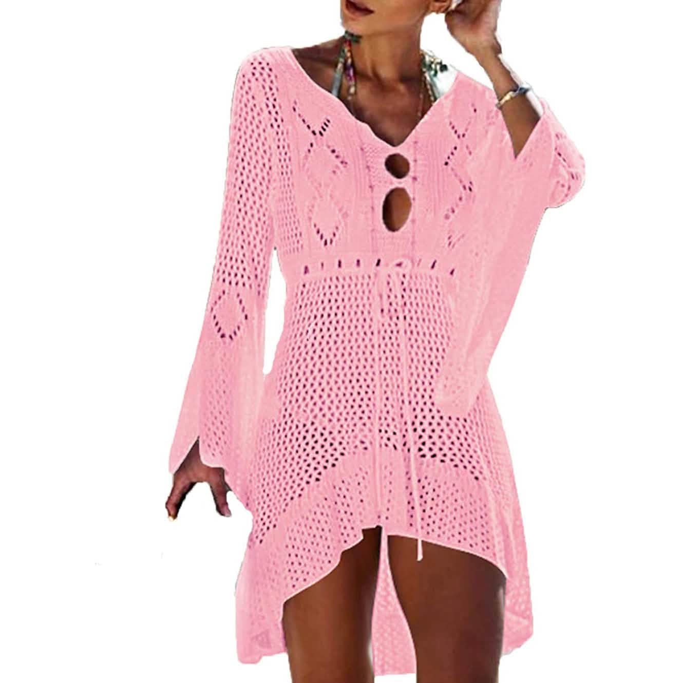 Strand-Tops Sexuelle Perspektive Cover-Kleid
