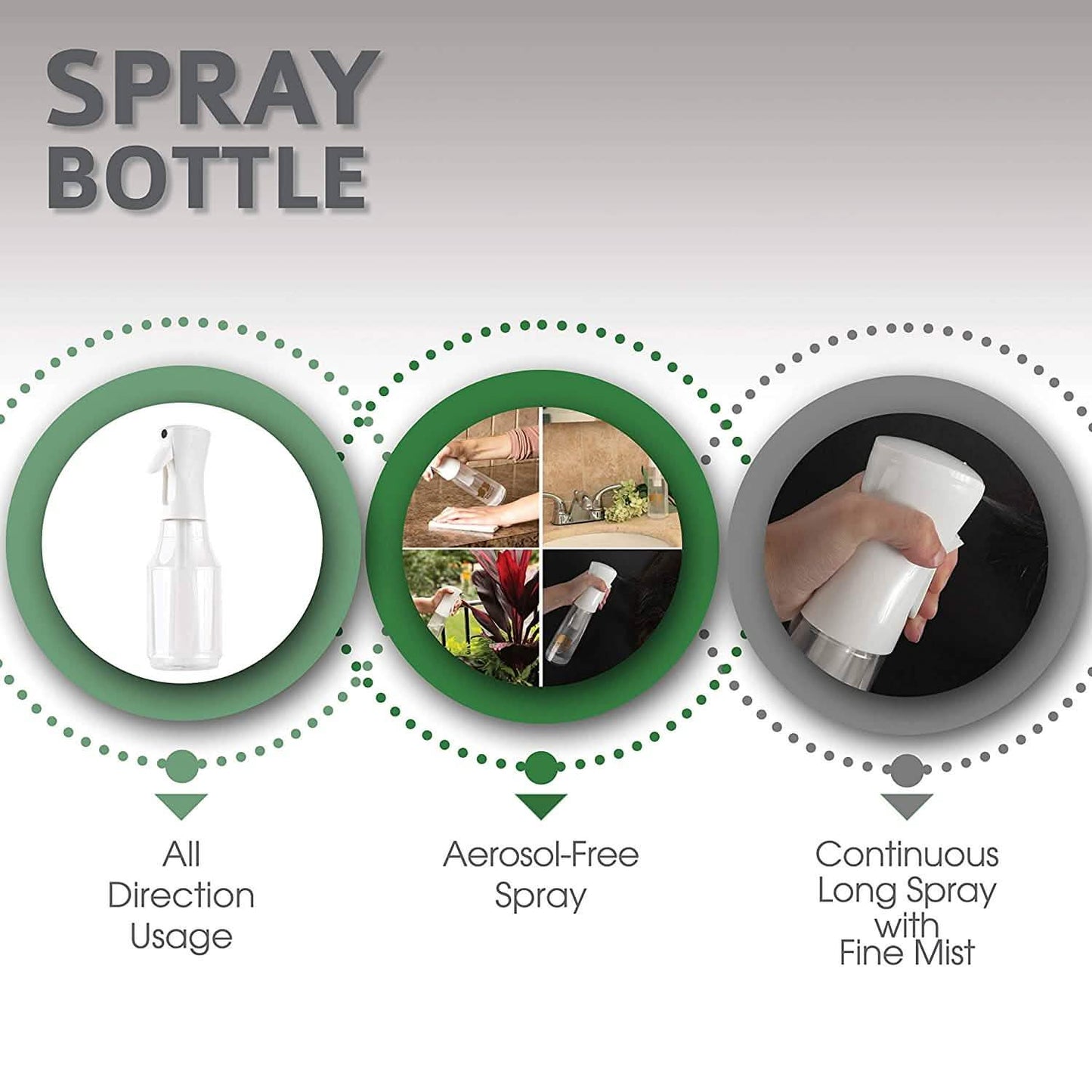Beautify Beauties Haarsprayflasche – Ultrafeiner kontinuierlicher Wasserzerstäuber