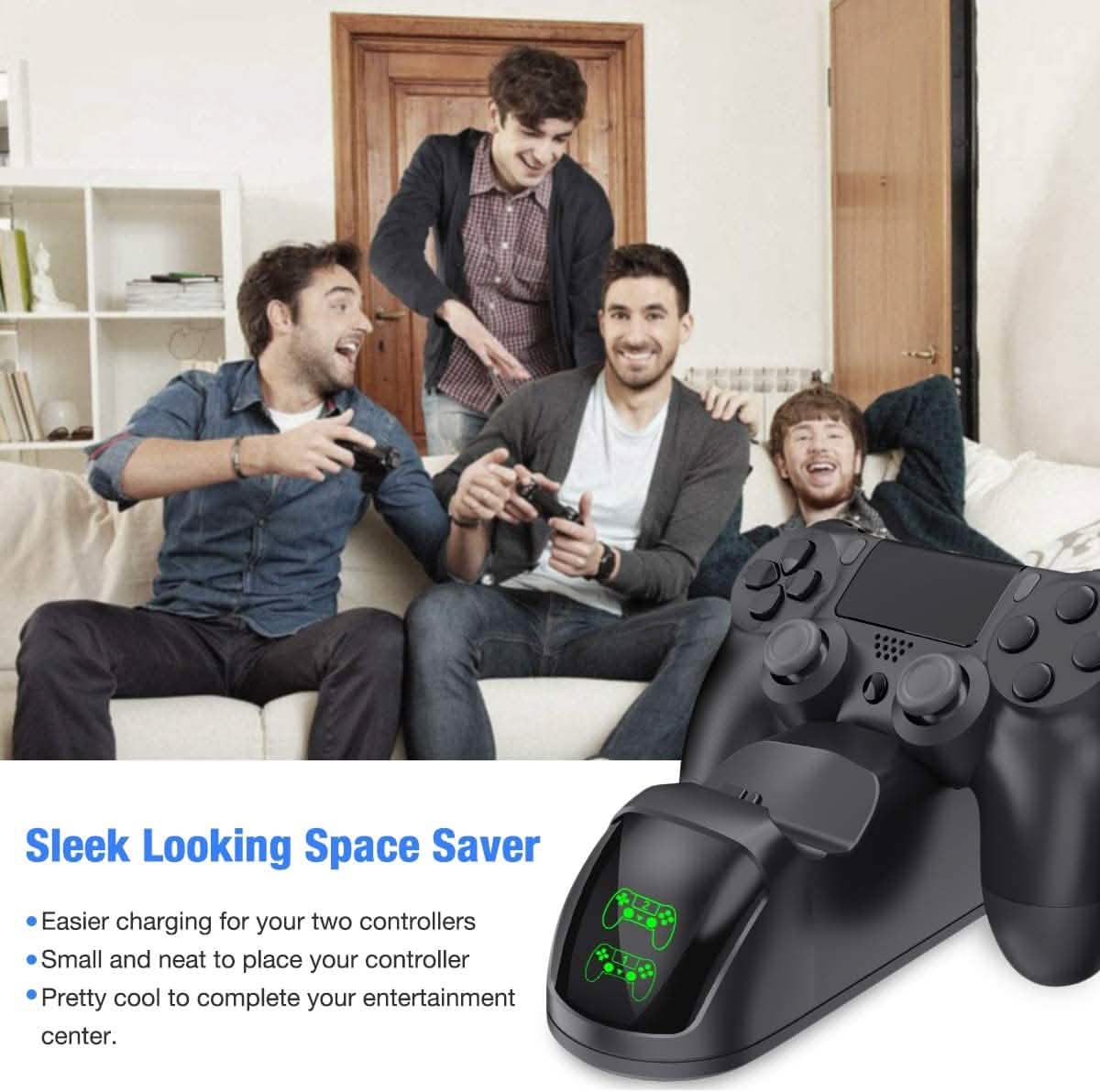 BEBONCOOL Controller USB-Ladestation für PS4