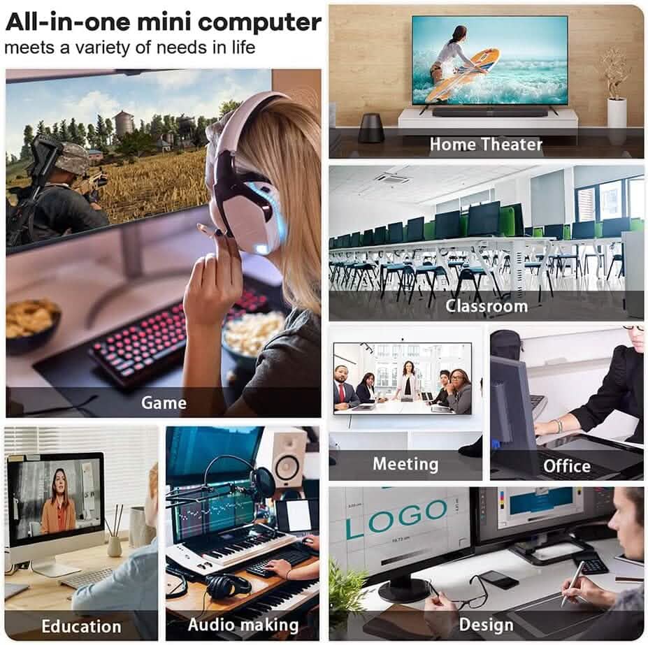 Beelink SER5 vielseitiger Mini-PC, AMD Ryzen 5 5560U (bis zu 4,0 GHz) 6C/12T (generalüberholt)