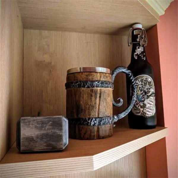 Bierkrüge Edelstahl-Trinkgefäße
