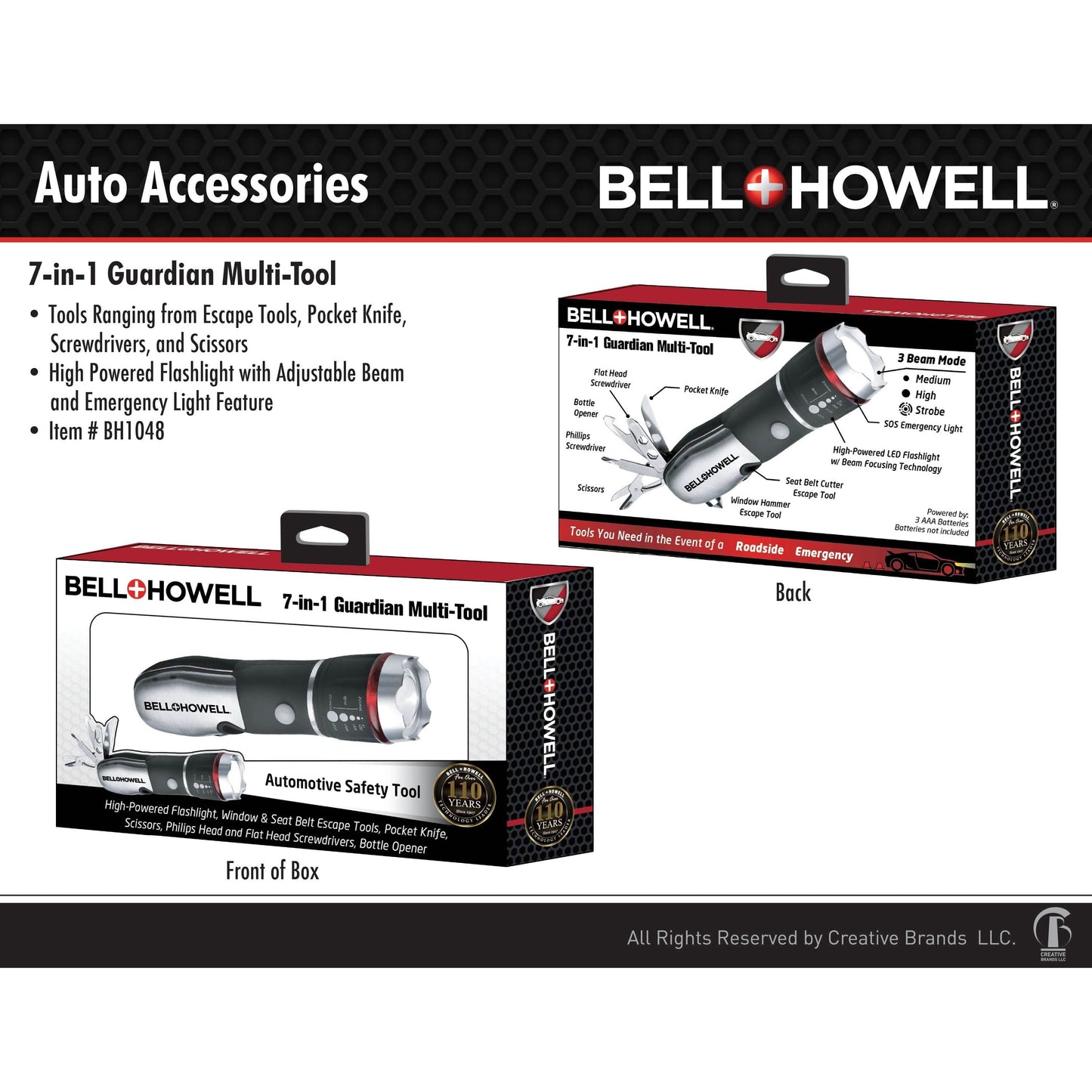 Bell + Howell 7-in-1 Guardian Multi-Werkzeug