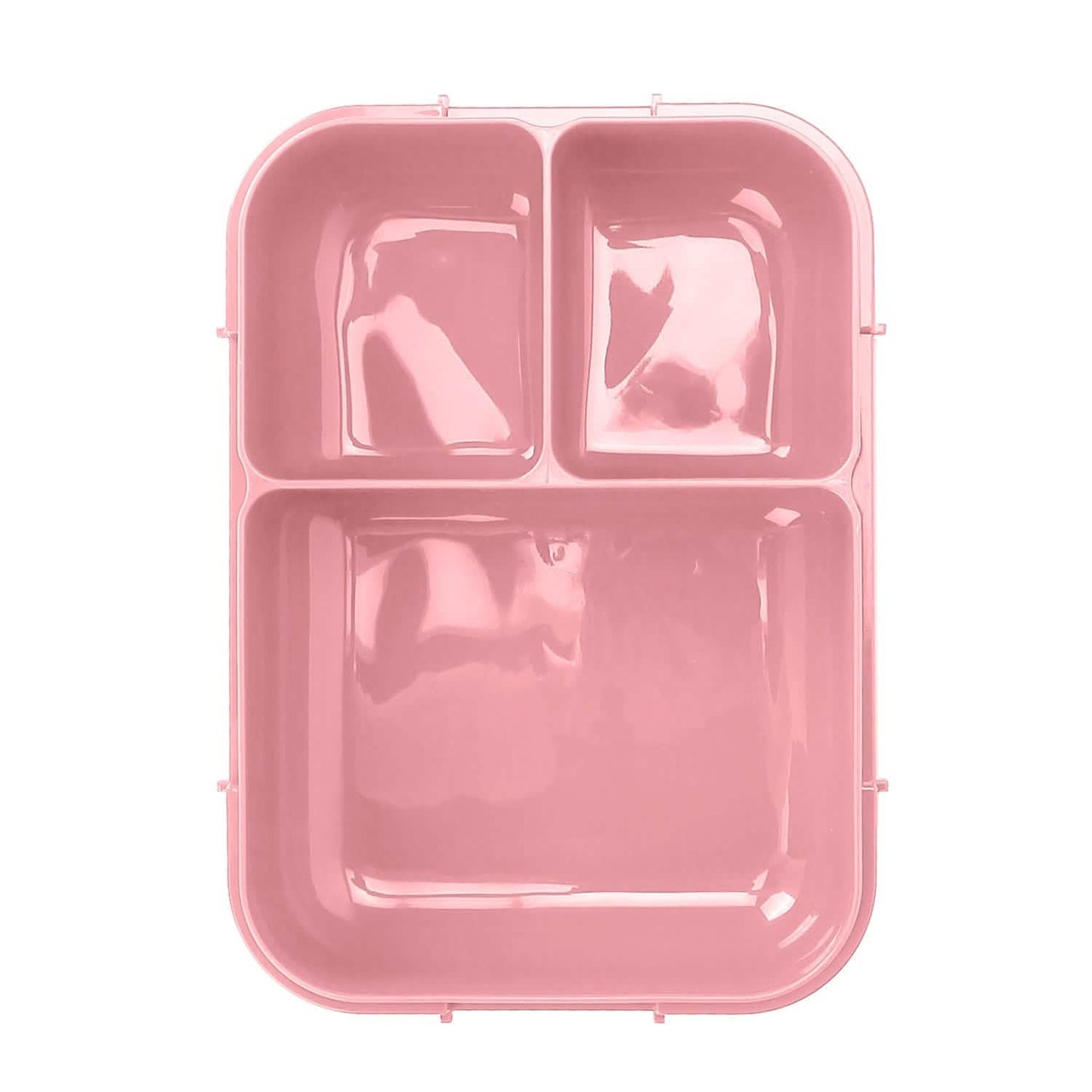 Bento Box Tragbare Lunchbox Picknick-Vorratsbehälter mit 3 Fächern