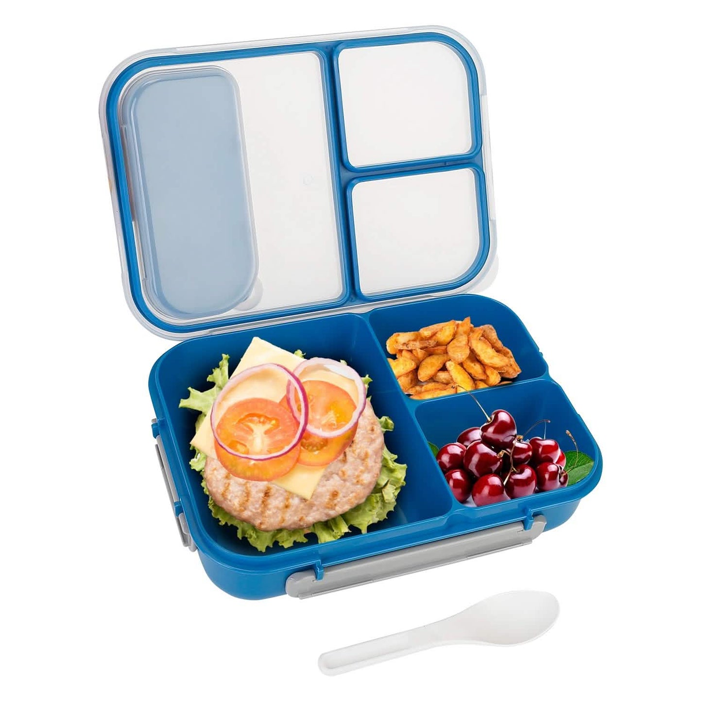 Bento Box Tragbare Lunchbox Picknick-Vorratsbehälter mit 3 Fächern