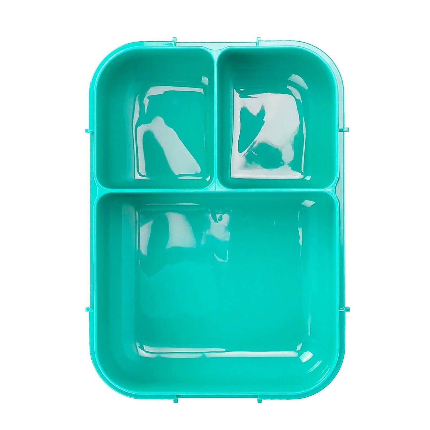 Bento Box Tragbare Lunchbox Picknick-Vorratsbehälter mit 3 Fächern