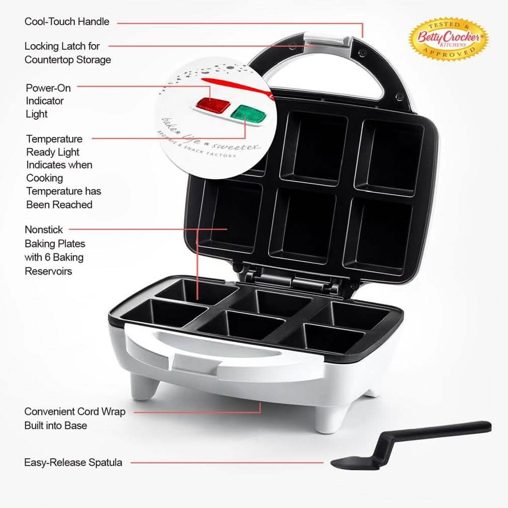 Betty Crocker Brownie Maker und Snack Factory
