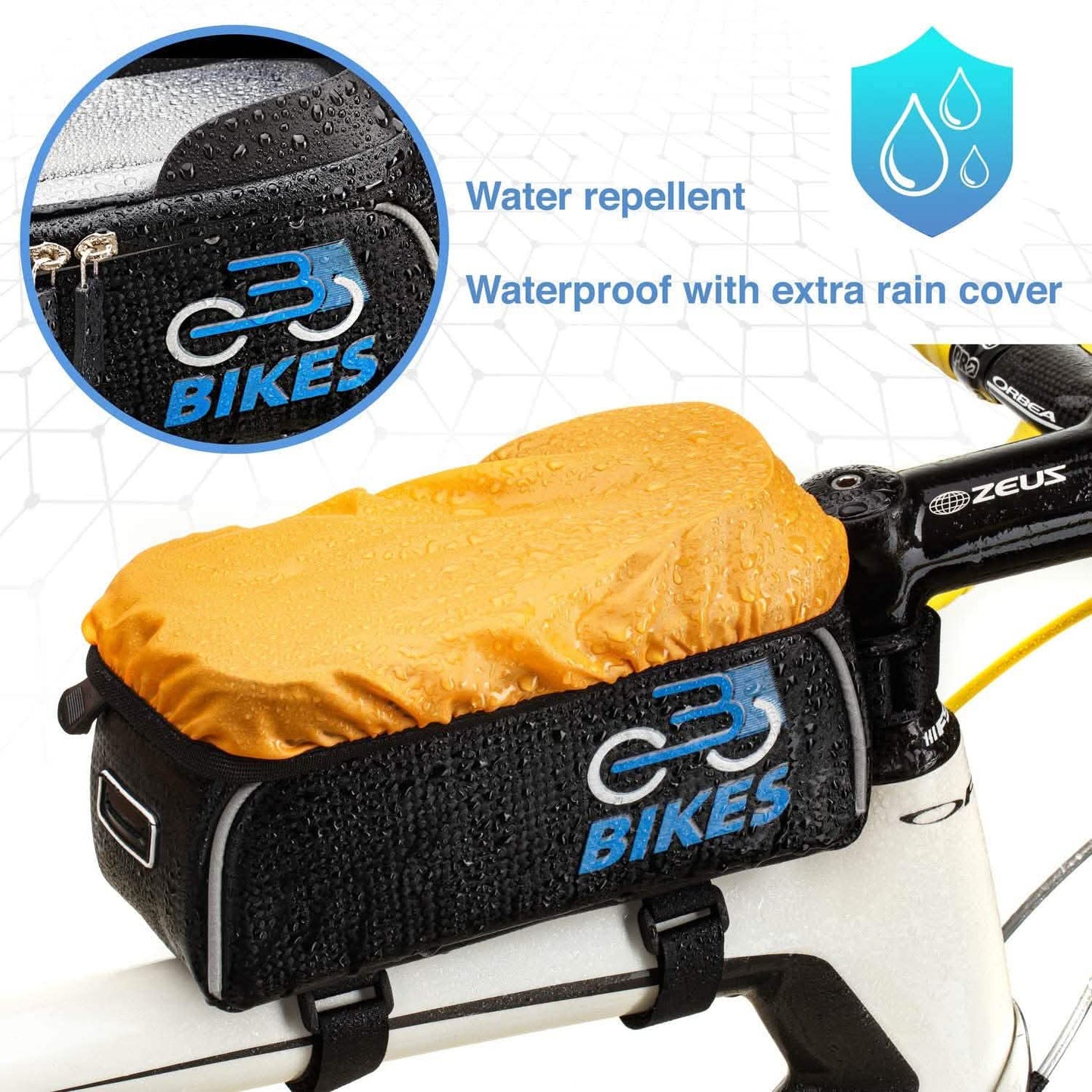 Fahrrad-Handy-Fronttaschen-Komplettset