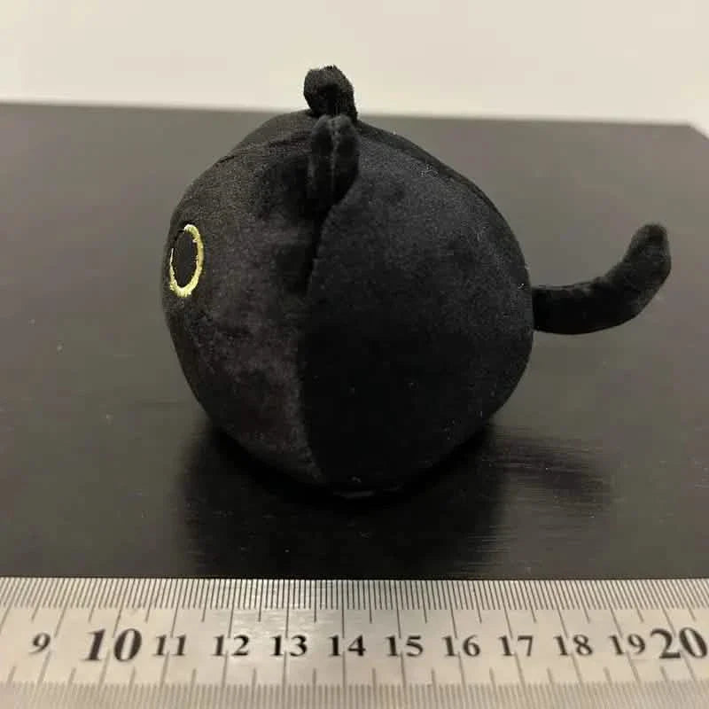 Schwarze Katze Plüschtier
