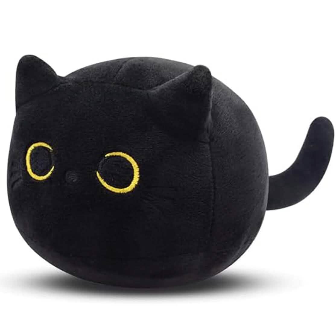 Schwarze Katze Plüschtier