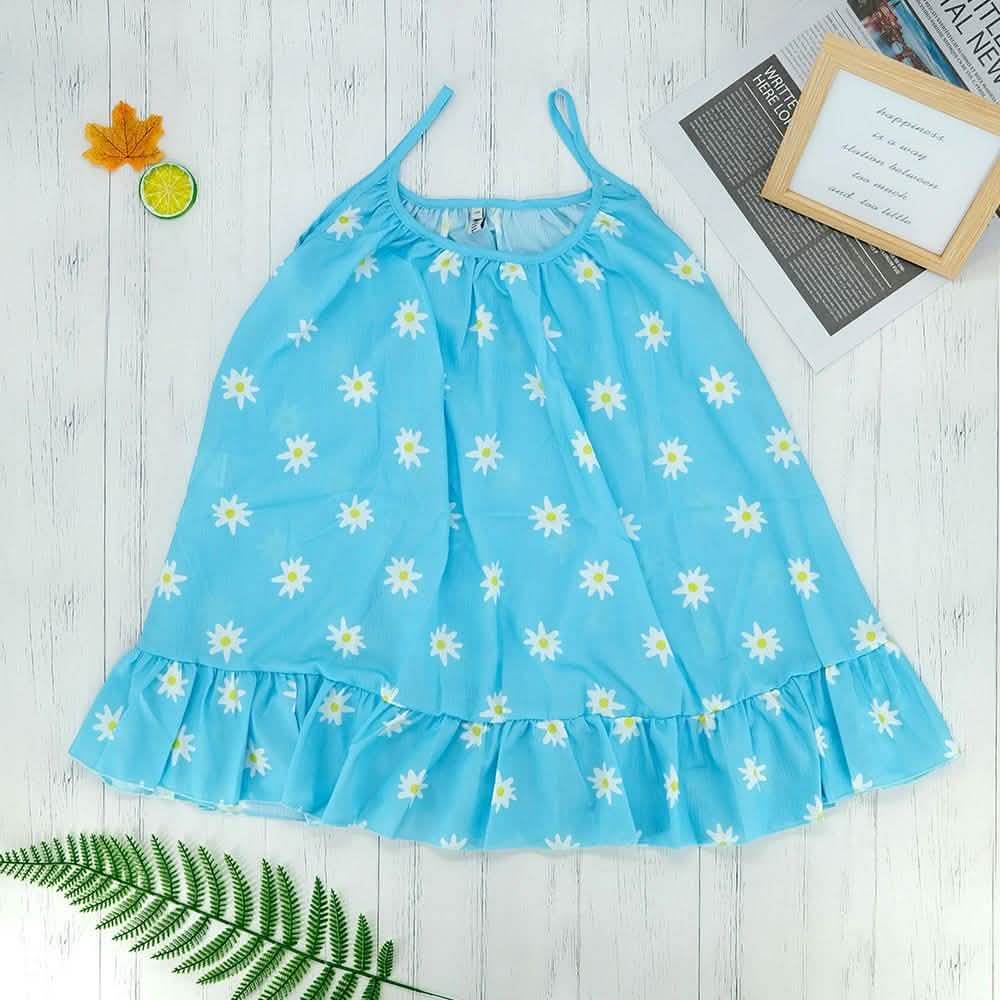 Bluse mit Blumenmuster und Spaghettiträgern