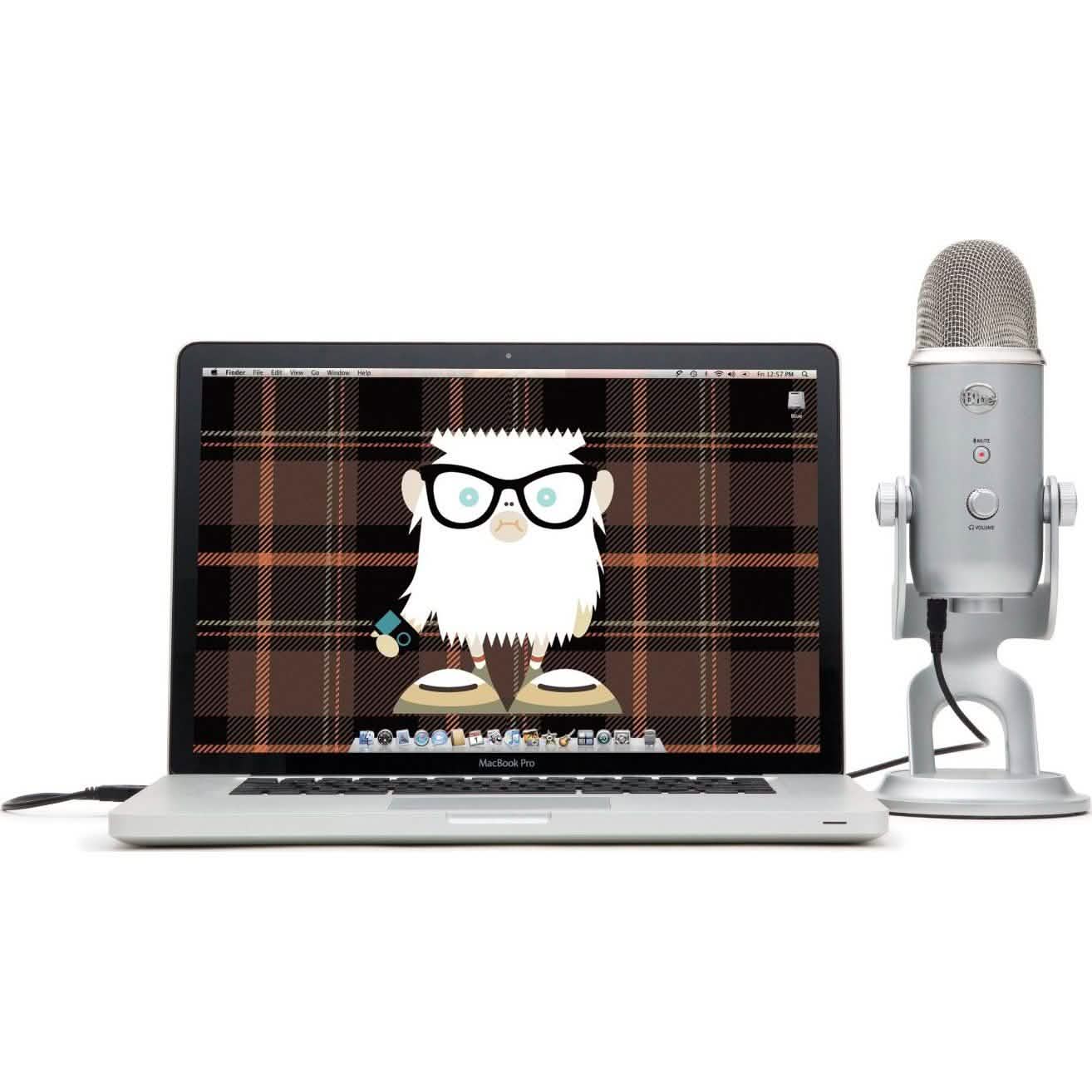 Blue Yeti Ultimate USB Mikrofon Silber 988-000103