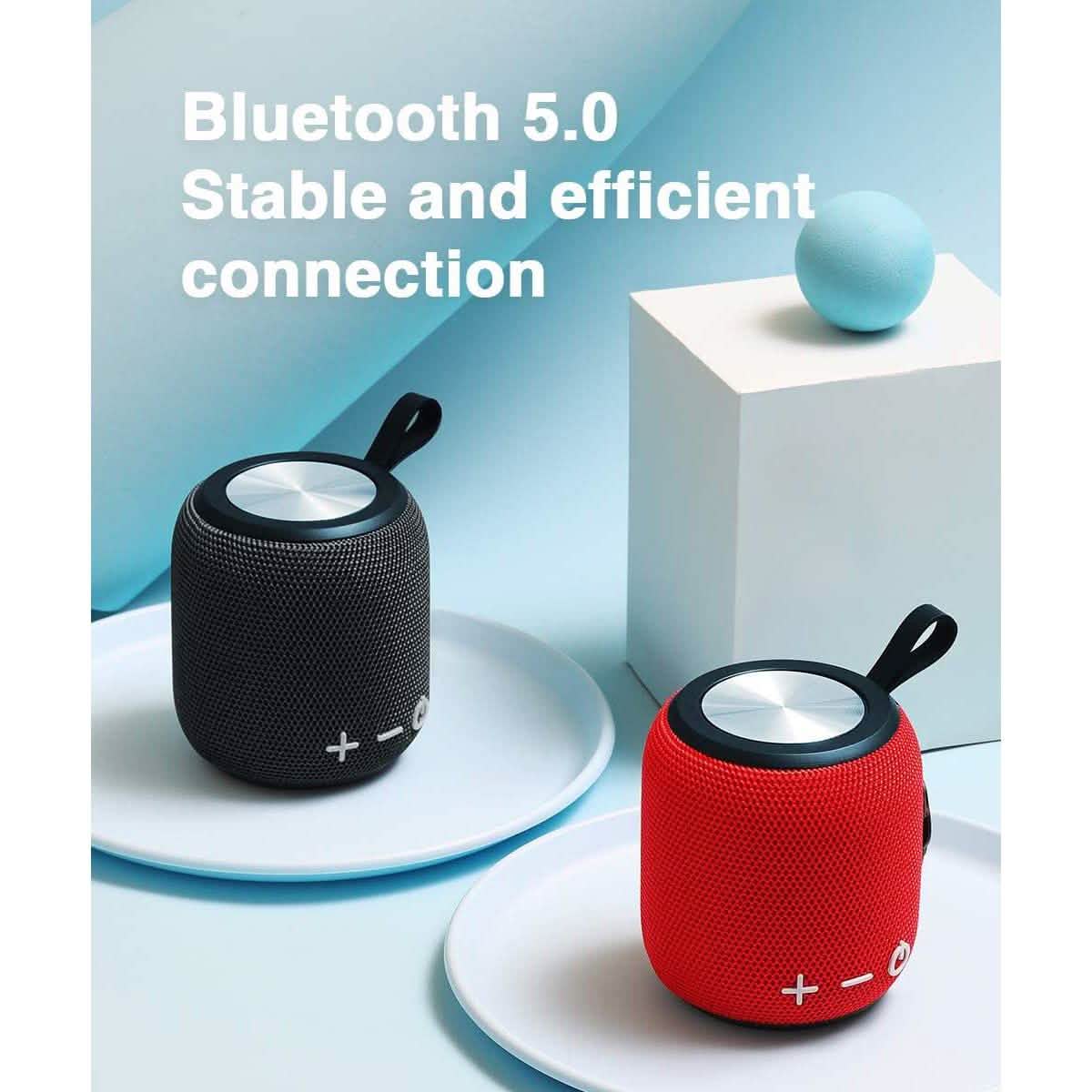 Bluetooth 5.0 Dual-Pairing Lautsprecher, kabelloser Mini-Lautsprecher