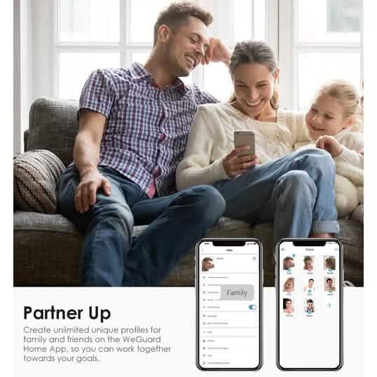 Bluetooth Digitale Personenwaage mit Herzfrequenzmessung Hochpräzise BMI Smart Waage